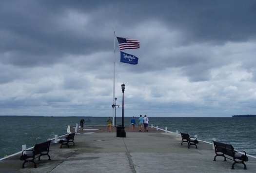 A poll found Great Lakes voters would be less likely to vote for a presidential candidate promising cuts to restoration funds for Lake Erie and the other Great Lakes. (Sam DeLong/Flickr)