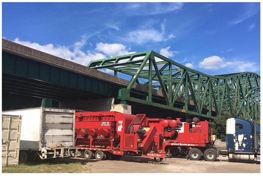 The Florida contractors who won the bid to spot-paint the Yeager Bridge in Charleston confessed to federal fraud on another contract in the state this summer. (Steve White)
