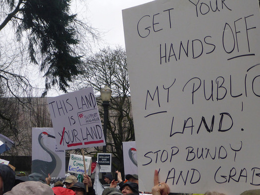 A new report analyzes the rise of anti-government groups in Oregon, including those who took over Malheur National Wildlife Refuge. (BarkWatchdogforMtHood/Flickr)