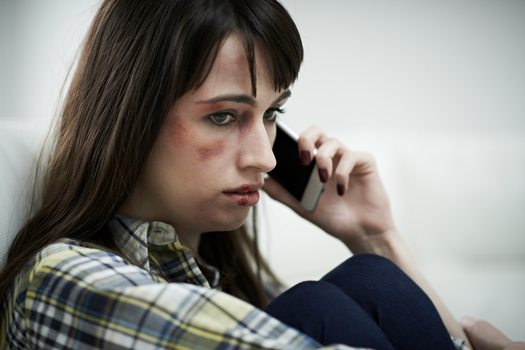 The AVOICE hotline provides legal help in Texas for victims of domestic abuse and other violent crimes. (Highwaystarz/iStockphoto)
