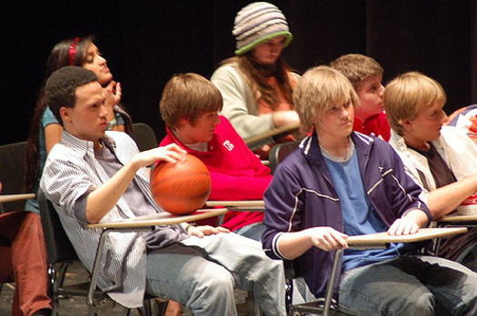 More than half of teachers in the survey said they've seen an increase in uncivil political discourse in the classroom. (Mike King/Flickr)