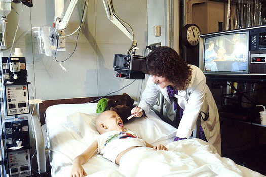 More than 97 percent of New York children now have health insurance. (Bill Branson/Wikimedia Commons)