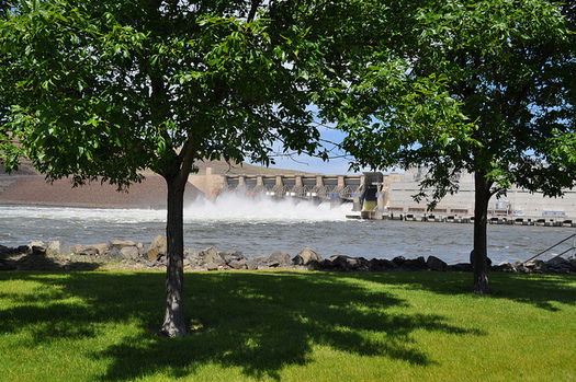 Members of the Nez Perce are asking for the breaching of four Lower Snake River dams, including the Little Goose Dam, above. (Melissa Shavlik/Northwest Power and Conservation Council)