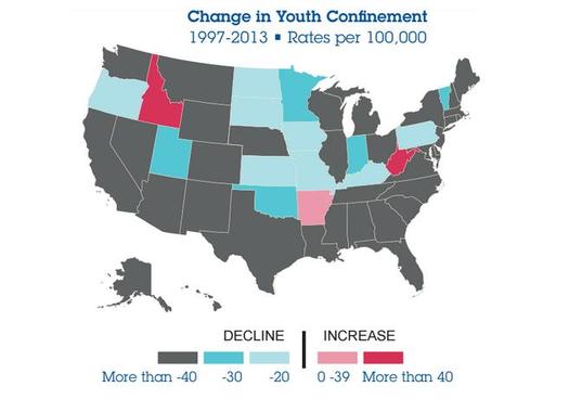 West Virginia is one of only a few states with rising levels of young people behind bars, and advocates say part of the issue is a lack of behavioral health care. (WV Virginia Center on Budget and Policy)