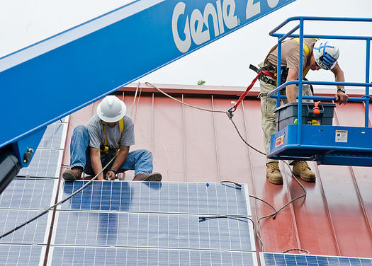 Last night, the Boulder City Council committed to 100 percent clean electricity by 2030. (AlbertHerring/Wikimedia Commons)
