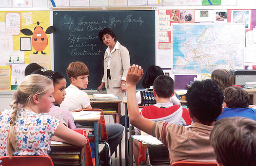 In New York state, 65 percent of school districts have English language learners. (Michael Anderson/Wikimedia Commons)
