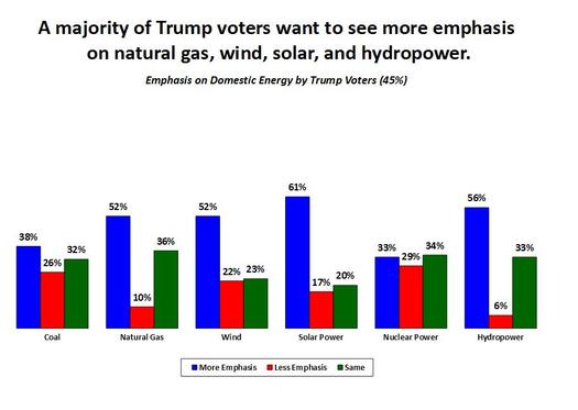A new poll finds strong support among conservatives for policies supporting renewables and clean energy. (Public Opinion Strategies)