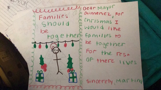 Some children of Florida immigrants have one wish this holiday: to keep their families together. (Lis-Marie Alvarado) 