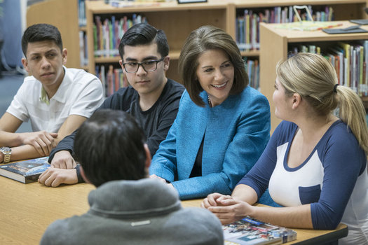 Nevada Sen. Catherine Cortez Masto became the first Latina to be sworn in as a member of the U.S. Senate on Tuesday. (C. Cortez Masto)