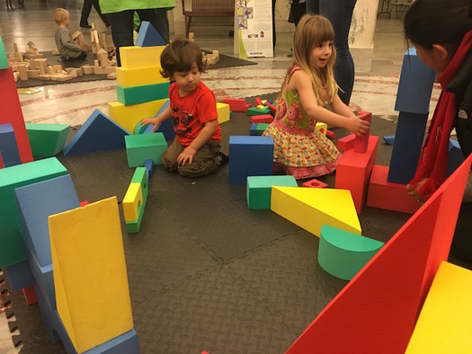 BLOCK Fest, an interactive learning program for young children, will be on display at an event tomorrow at the Idaho State Capitol. (IAEYC)