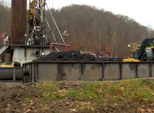 New testing is finding unpredictable levels of mildly radioactive materials in Marcellus drill cuttings. (Bill Hughes)