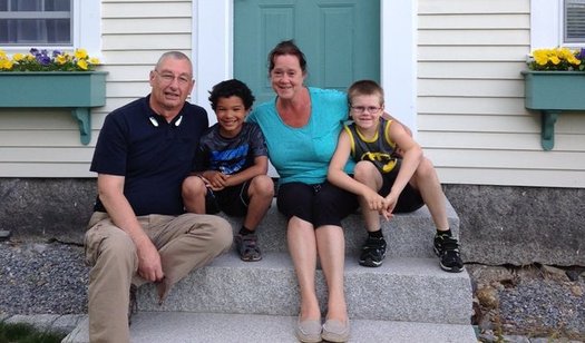 Chris and Bonnie Wade are among the more than 8,000 New Hampshire grandparents raising their grandkids, and they're looking for help from state lawmakers. (Courtesy of Wade Family)