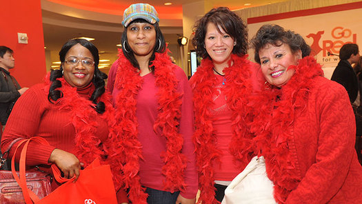 Wear Red Day promotes heart health and encourages Americans to take charge of their health. (goredforwomen)