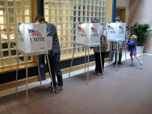 In the 2014 general election, New York state was 49th for voter participation. Legislation now in Albany seeks to improve voter turnout. (Danny Howard/Flickr)
