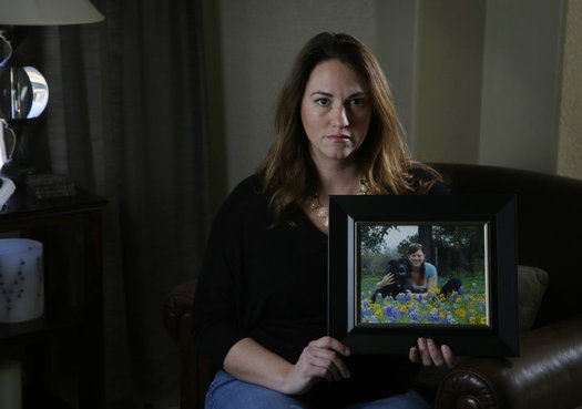Melissa Brenkert watched her sister suffer body-wracking seizures before dying of cancer and now advocates for broader access to Colorado's new medical aid-in-dying law. (Joe Mahoney for The Colorado Trust)