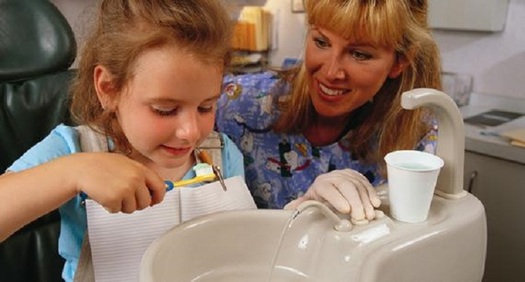 February is National Children's Dental Health Month. (aapd.org)