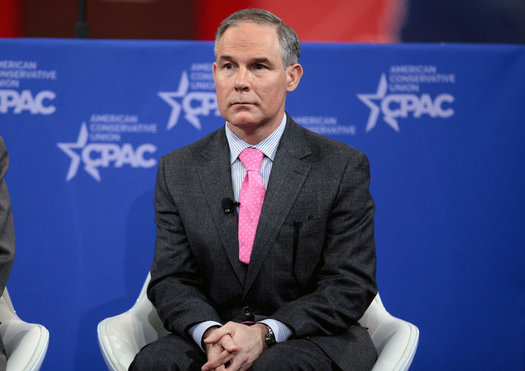 Environmental Protection Agency administrator Scott Pruitt is expressing his doubts about the role humans play in exacerbating climate change. (Gage Skidmore/Wikimedia)