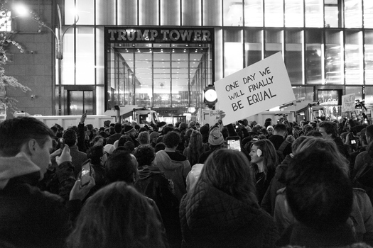 Women are becoming more politically involved since the election of Donald Trump, says a Wisconsin activist. (Photoluxstudio/iStockphoto)