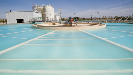 The Yuma Desalting Plant during a pilot run in 2010. (U.S. Bureau of Reclamation)