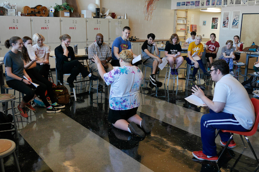 The Oregon Shakespeare Festival provides workshops for high school students in the state. (Kim Budd/Oregon Shakespeare Festival)