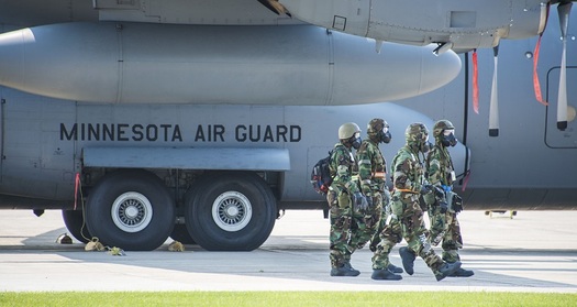 Cutting programs that fight climate change threaten military bases in Minnesota and around the country. (US Air Force)