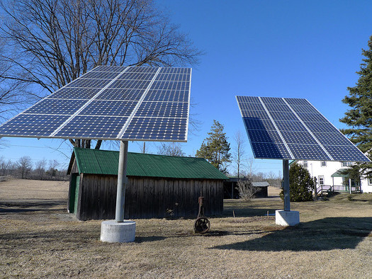 Some North Carolina farmers are discovering that solar actually can help supplement needed income to keep their farms in operation. (Christine/flickr.com)