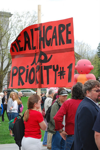 Groups are still opposed to an amended version of the American Health Care Act, the GOP's plan to replace Obamacare. (NESRI/Flickr)