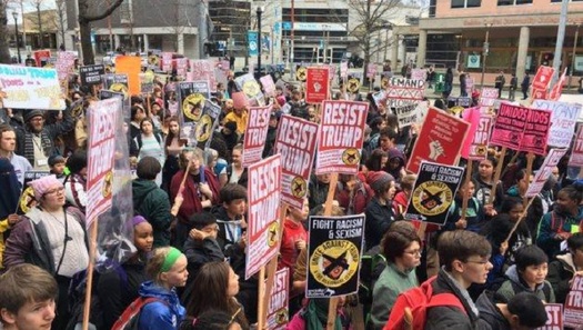 University of Minnesota students are calling out President Trump for his stance on immigration. (Minnesota Socialist Students) 