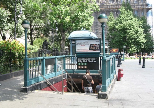 Almost 80 percent of New York City subway stations are not wheelchair accessible. (Jim Henderson/Wikimedia Commons)