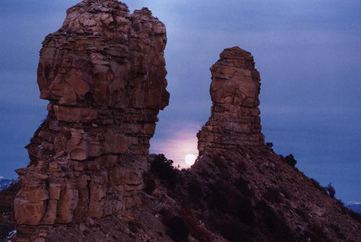 National monument protections for places such as Colorado's Chimney Rock could be removed if the U.S. Department of the Interior disagrees with their designations. (USDA)