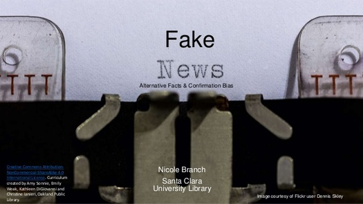 Voters aren't so easily fooled by fake news, according to the latest research. (Dennis Skley/flickr)