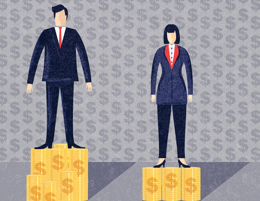 Women earn 80 cents for every dollar a man makes, a loss of more than $415,000 over a 40-year career, according to the National Women's Law Center. (Getty Images)