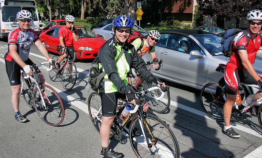 Between 2000 and 2013, the number of bicycle commuters grew by 62 percent across the United States, according to the League of American Bicyclists. (Richard Masoner/Flickr)
