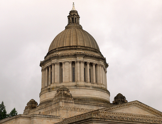 Democrats in Olympia have proposed raising taxes on larger corporations to fix the state's budget. (Jim Bowen/Flickr)