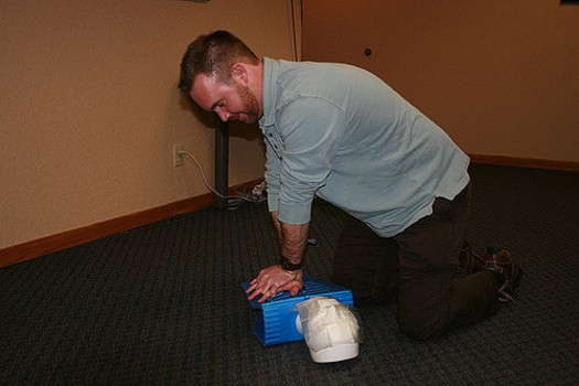 Medical experts say CPR is not a difficult concept to master. (Betsy Weber/Flickr)