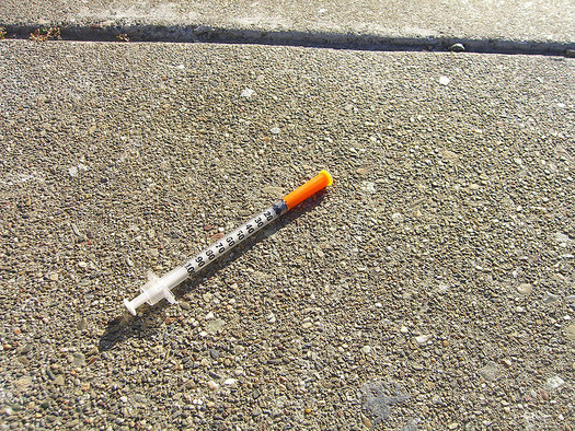 Injection drug use is believed to be one of the causes of the spread of hepatitis. (Eric Molina/flickr.com)