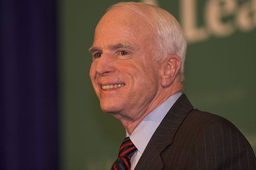 Sen. John McCain, R-Ariz., announced his support for the Paris climate accords, earning praise from conservation groups.(Wikimedia Commons)