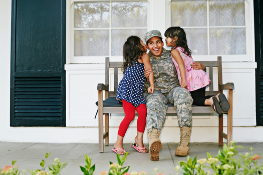 A new report says Congress' attempt to ease regulations on the financial industry would have harmful side effects for the nation's military families. (Getty Images)