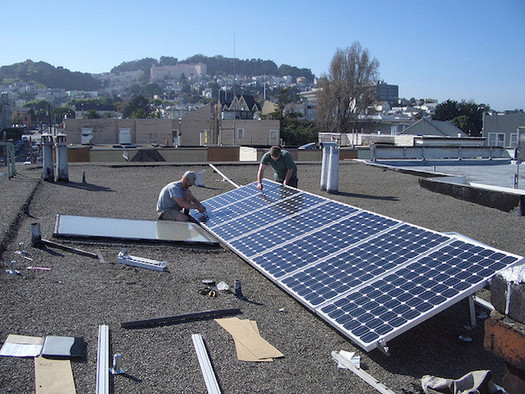Low-income communities of color largely have been shut out of advances in clean energy technology. (brian kusler/Flickr)