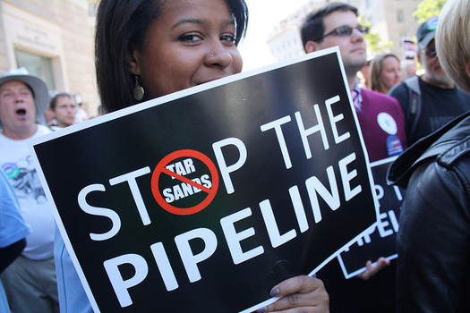 Opponents contend the Keystone XL Pipeline will never be in the public interest. (Elvert Barnes/Flickr)