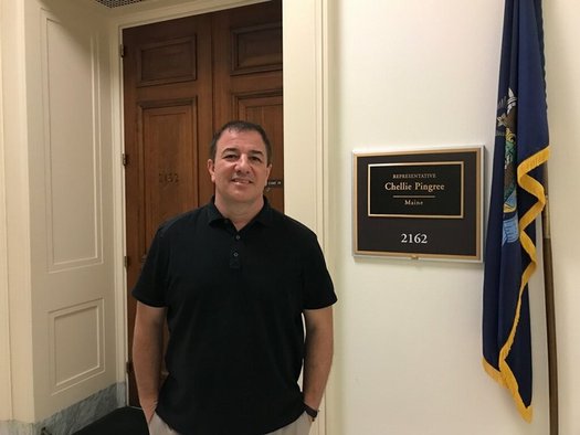 John Hafford of Millinocket is a member of a delegation calling on members of Congress to support national monuments, including the Katahdin Woods and Waters Monument in Maine. (J. Hafford)