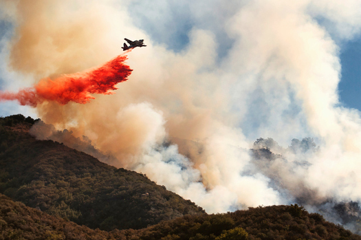 Drought and warmer temperatures have been linked to an increase in the number and size of wildfires across western states. (Getty Images)