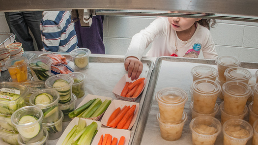 Summer meal sites in Nebraska provide nutrition and enrichment activities for lower-income kids, but a new report says too few families take advantage of them. (USDA/Flickr)