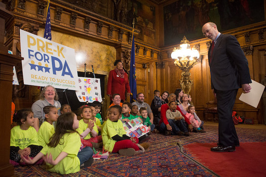 The budget agreement adds $25 million for pre-Kindergarten programs and $4.77 million for Head Start. (Gov. Tom Wolf)