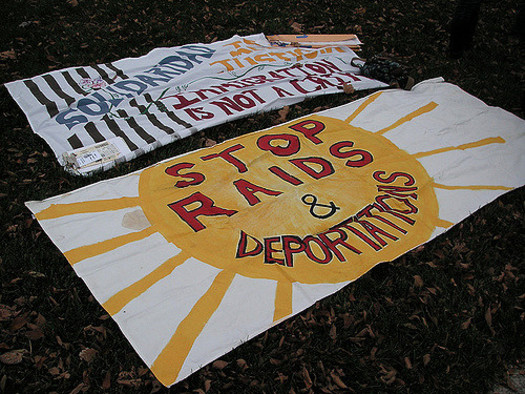 Some Michigan lawmakers say immigration enforcement activities should be planned in a way that promotes detainees' access to counsel. (Fibbonaci Blue/Flickr)