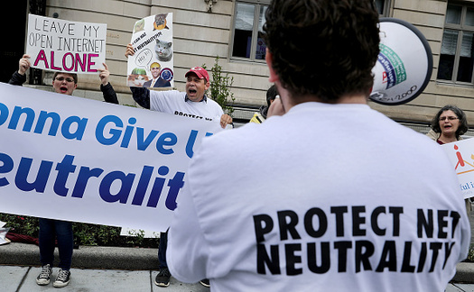 The FCC is accepting public comments on its plan to overturn net-neutrality protections through July 17. (Chip Somodevilla/Getty Images)