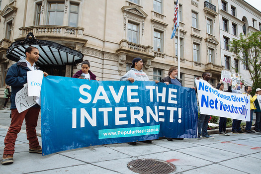 The FCC has proposed undoing regulations for internet service providers, a move some say could dismantle net-neutrality rules. (Maria Merkulova/Free Press)