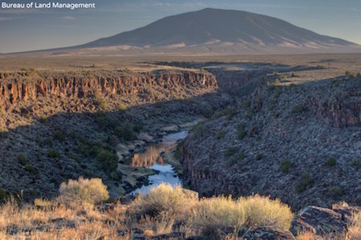 President Barack Obama designated the 240,000 acre Rio Grande del Norte National Monument in 2013, but its size could shrink dramatically under a U.S. Interior Department review. (Bureau of Land Management) 