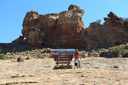 Colorado welcomes more than 7  million visitors a year to federally protected lands, including Canyons of the Ancients National Monument, who inject nearly $500 million into local economies. (Wikimedia Commons)