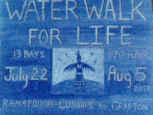 The Water Walk for Life will travel 170 miles in 13 days, following the proposed pipeline route. (Andy Cross)